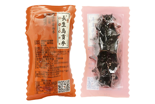 长生岛贡参调味即食海参 月装23-27头/500g